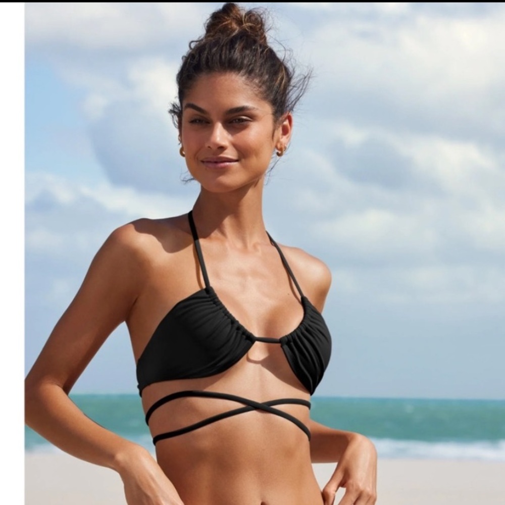 Venus Strappy Ibiza Triangle Top (S) NWT